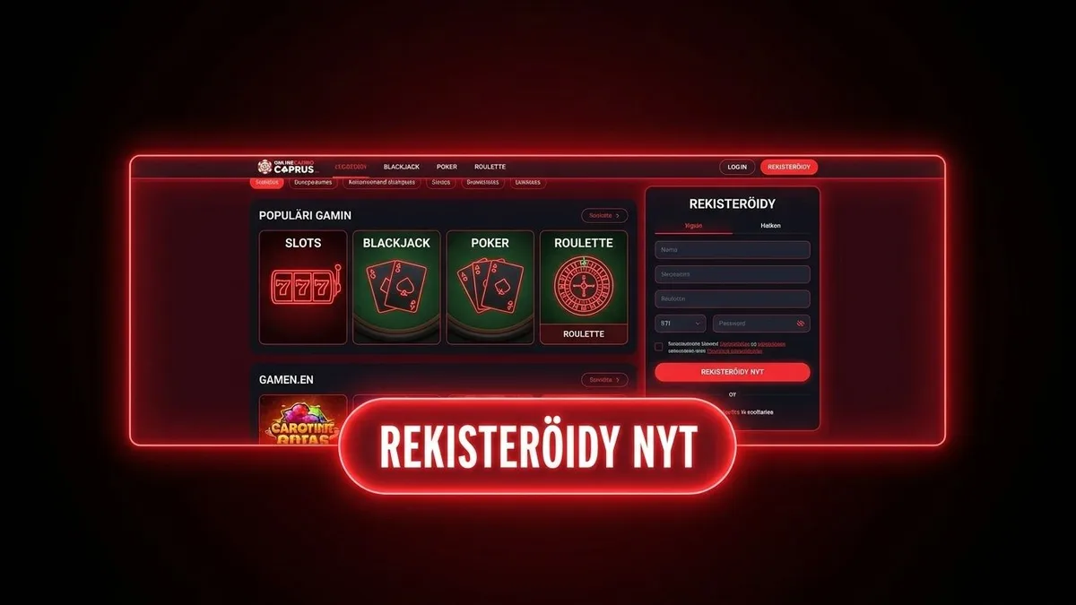 Rekisteröidy bonuksella